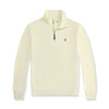 Ordinary Ralph Lauren Cream Double Knit Quarter Zip