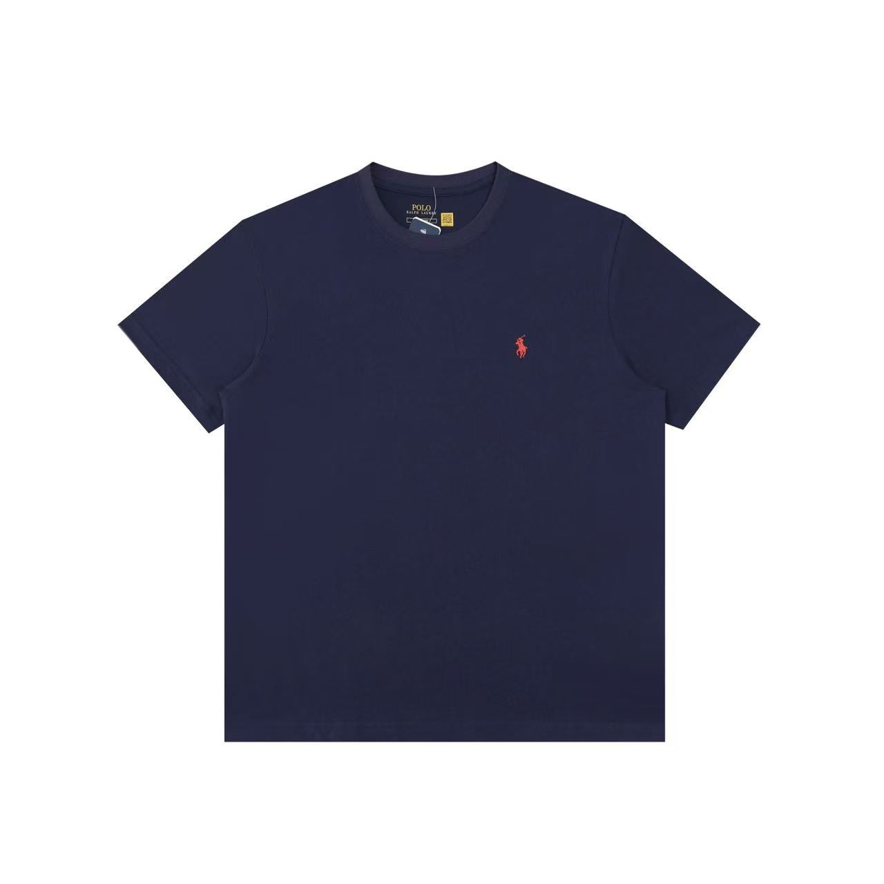 Ordinary Ralph Lauren Navy Men T shirt Short Sleeve