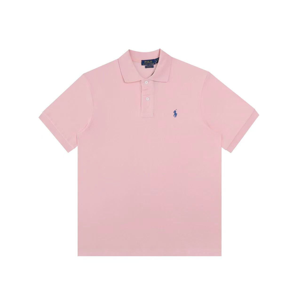 Ordinary Ralph Lauren Men Pink Polo Shirt