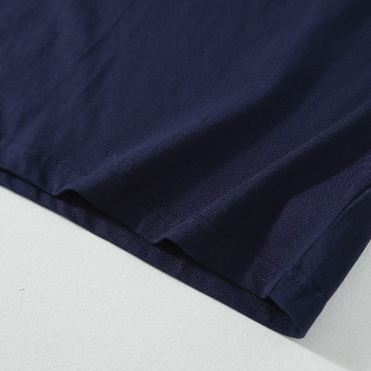 Ordinary Ralph Lauren Navy Men T shirt Short Sleeve