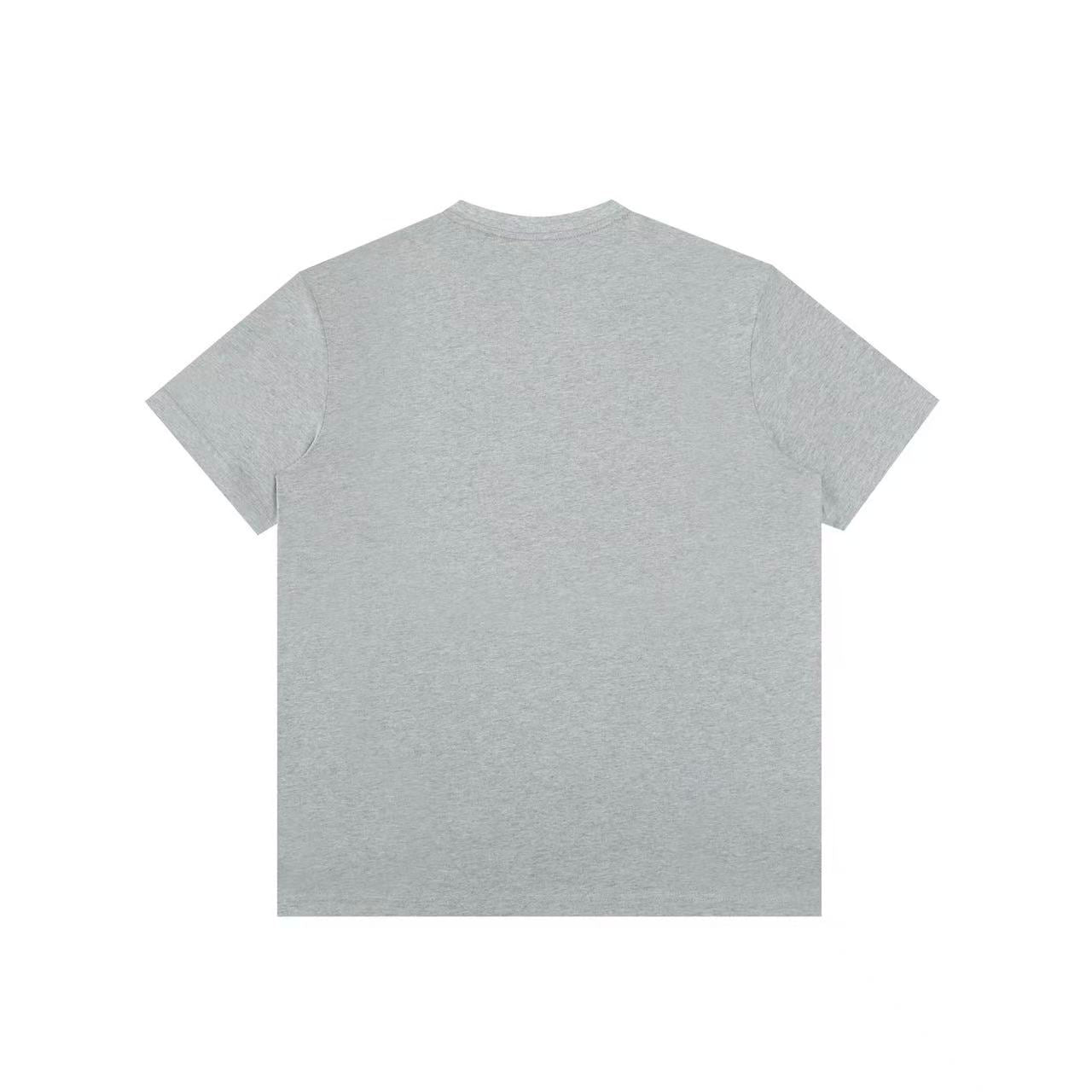 Ordinary Ralph Lauren Grey Men T shirt Short Sleeve