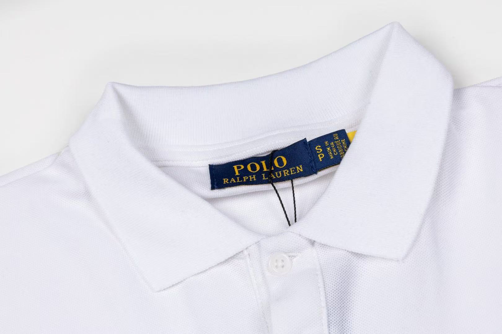 Ordinary Ralph Lauren Men White Polo Shirt
