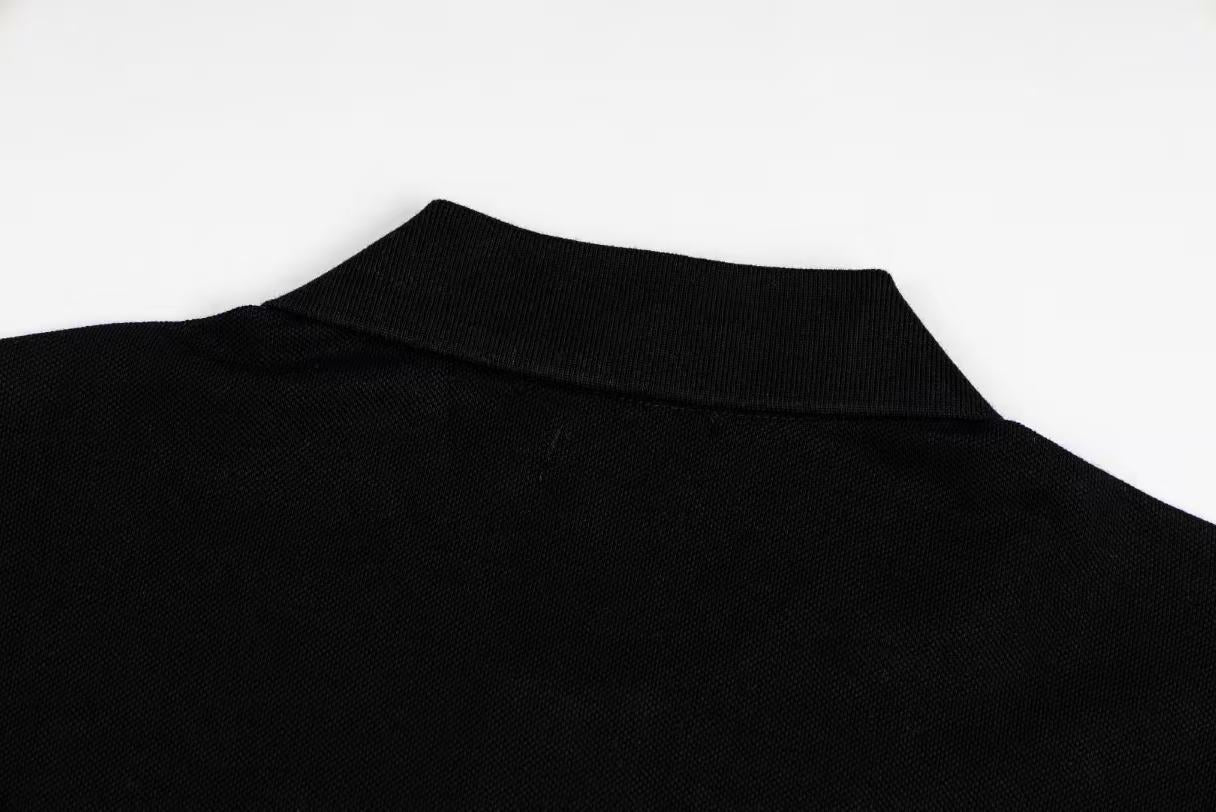 Ordinary Ralph Lauren Men Polo Shirt In Black