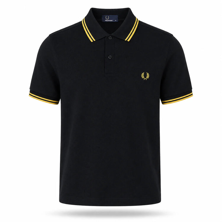 Ordinary Black Fred Perry Polo Shirt