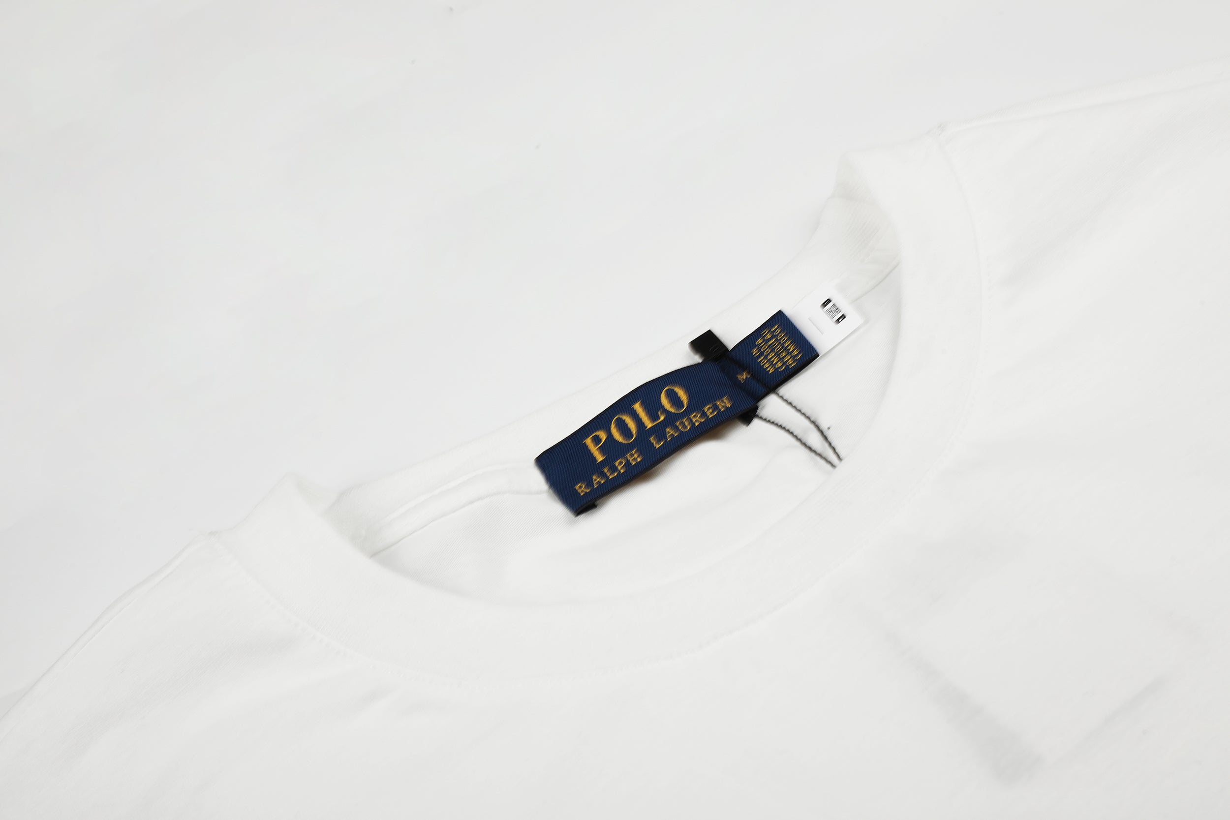 Ordinary Ralph Lauren White Men T shirt Crew Neck